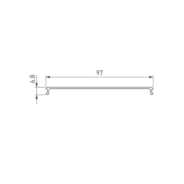 Экран POWER-W100H70-2000 OPAL (Arlight, Пластик) Lednikoff