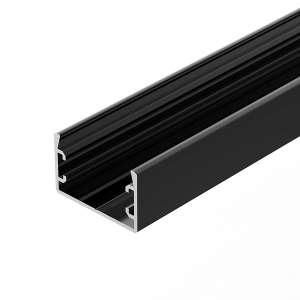 Профиль PLS-LOCK-H16-SMT-3000 ANOD BLACK (Arlight, Алюминий) Lednikoff
