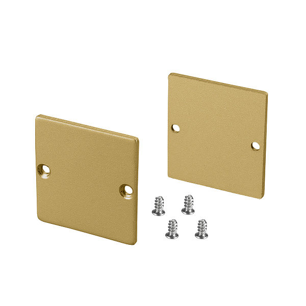 Заглушка SL-LINE-3638-LW GOLD глухая (Arlight, Металл) Lednikoff