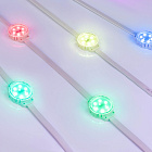 Модуль управляемый SOLEX-DMX-3535-6-24V RGB 120deg (D40x16mm, 1.5W, IP67) (Arlight, Пластик, 3 года) Lednikoff