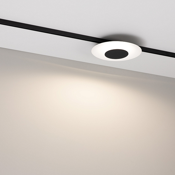 Светильник MAG-MICROCOSM-VINYL-R170-7W Day4000 (BK, 150 deg, 24V) (Arlight, IP20 Металл, 5 лет)