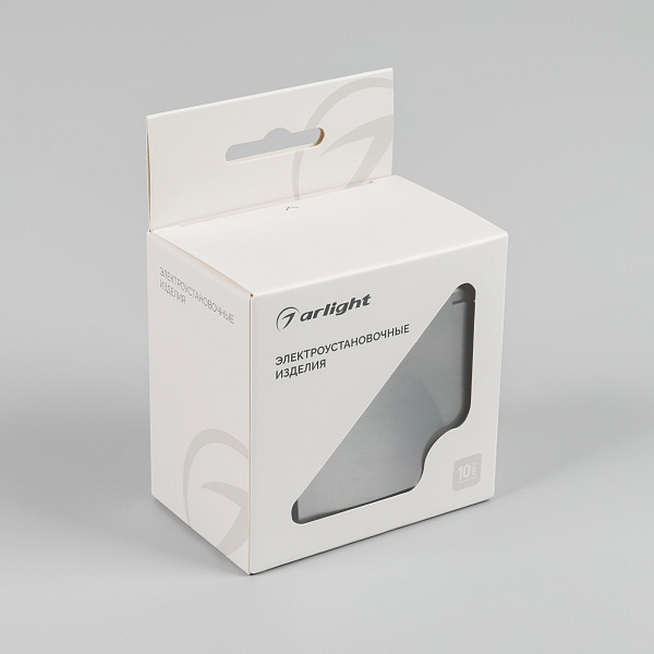 Механизм розетки влагозащищённый SCT-MCP-PL-GR-V (250V, 16A) (Arlight, -) Lednikoff