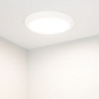 Светильник CL-FIOKK-R180-12W Day4000-MIX (WH, 120 deg, 230V) (Arlight, IP44 Пластик, 3 года) Lednikoff