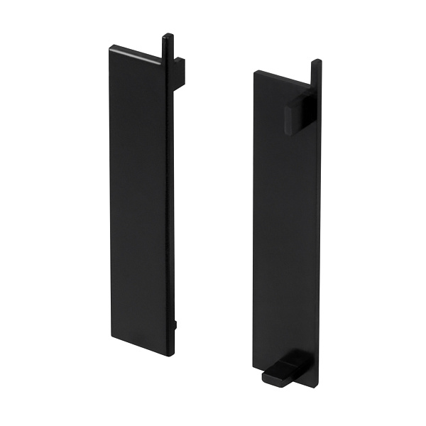 Заглушка PLINTUS-H58-F BLACK  (Arlight, Пластик) Lednikoff