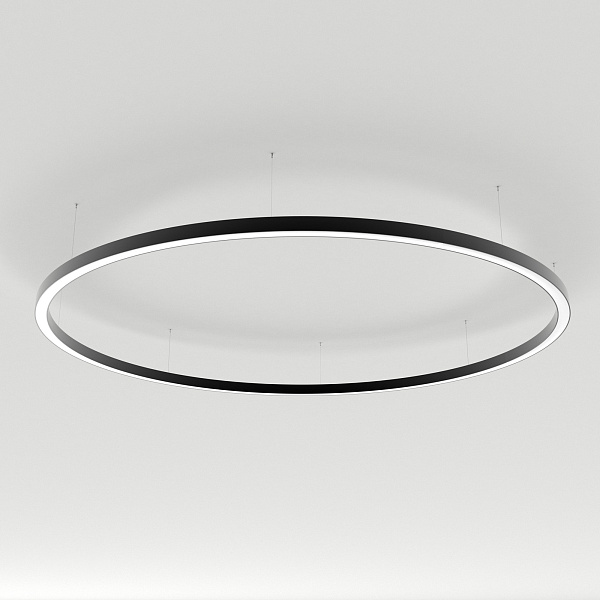 Светильник SP-LINE-HANG-ARC-O3535-D1500-124W Day4000 (BLACK, 230V) (Arlight, Металл) Lednikoff