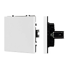 ARL NOBE Заглушка поста софт-тач белый кварц SCT-MGG-SFPL-WH (Arlight, -) Lednikoff