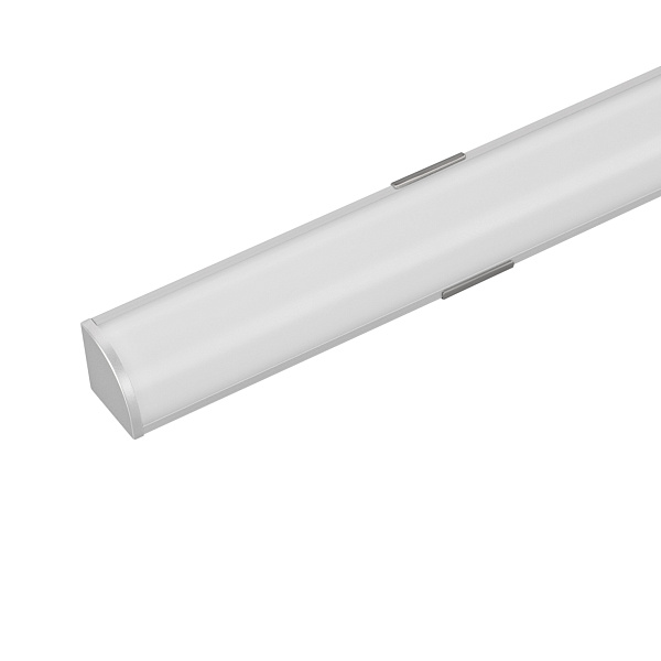 Профиль с экраном SL-KANT-H16-2000 ANOD+OPAL (Arlight, Алюминий) Lednikoff