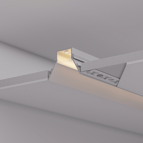 Профиль COMFORT21-V-FANTOM-2000 WHITE (Arlight, Алюминий) Lednikoff
