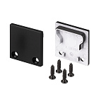 Заглушка SL-LINE-2011M SQUARE BLACK глухая (Arlight, Пластик) Lednikoff