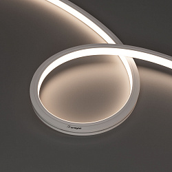 Светодиодная лента герметичная MOONLIGHT-TOP-A140-13x12mm 24V Day4000 (9.6 W/m, IP67, 5m, wire x2) (Arlight, Вывод боковой, 3 года)