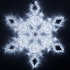 Фигура светодиодная ARD-SNOWFLAKE-M9-900x900-360LED White (230V, 22W) (Ardecoled, IP65) Lednikoff