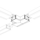Угол S2-LINIA69-F-T90 тройной (Arlight, Металл) Lednikoff