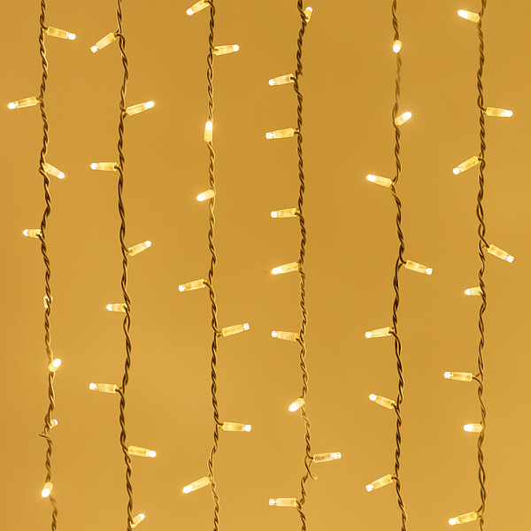 Светодиодная гирлянда ARD-CURTAIN-PRO-2000x3000-WHITE-760LED-STD WARM (230V, 70W) (Ardecoled, IP65) Lednikoff