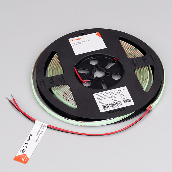 Светодиодная лента COB-X480-8mm 24V Aquamarine (8 W/m, IP20, 5m) (Arlight, -) Lednikoff