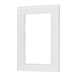 Рамка стеклянная FRM-GLARE-GS-D-WH (Arlight, -)