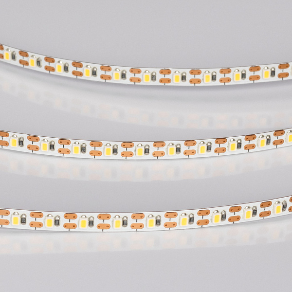 Светодиодная лента FC-M160-4mm 24V Warm3500-CX1 (10 W/m, IP20, 5m) (Arlight, резка 1 светодиод) Lednikoff