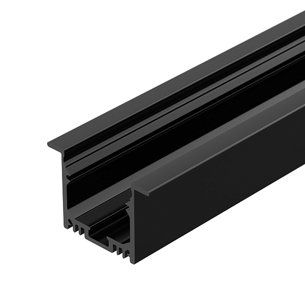Профиль SL-LINIA49M-F-2000 BLACK (Arlight, Алюминий) Lednikoff