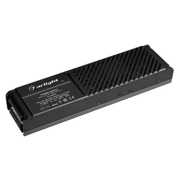 Блок питания ATS-LG-24-280-PFC-L (24V, 11.6A, 280W) (Arlight, IP20 Сетка, 5 лет) Lednikoff