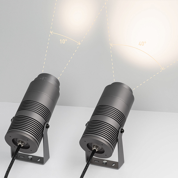 Светильник ALT-RAY-ZOOM-R89-25W Day4000 (DG, 10-40 deg, 230V) (Arlight, IP67 Металл, 3 года) Lednikoff