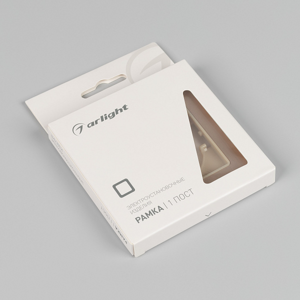 Рамка алюминиевая FRM-AKIRY-AL-1-GD (Arlight, -) Lednikoff