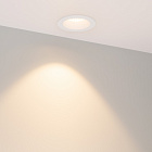 Светильник MS-ATOLL-BUILT-R86-10W Warm3000 (WH, 60 deg, 230V) (Arlight, IP54 Металл, 5 лет) Lednikoff