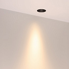 Светильник безрамочный DL-INTRAL-R63-8W Warm3000 (Черный RAL9005, 15 deg, 230V) (Arlight, IP20 Металл, 5 лет) Lednikoff