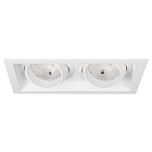 Светильник MS-VORTEX-BUILT-S250x140-2x30W Warm3000 (WH-WH, 50 deg, 230V) (Arlight, IP20 Металл, 5 лет) Lednikoff