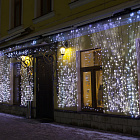 Светодиодная гирлянда ARD-CURTAIN-PRO-2000x3000-BLACK-760LED-STD WHITE (230V, 70W) (Ardecoled, IP65) Lednikoff