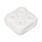 INTELLIGENT ARLIGHT Панель TUYA-228-4-RF-WH-SUF (kinetic, 433MHz) (IARL, IP20 Пластик, 3 года) Lednikoff