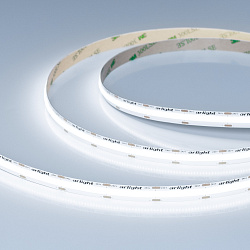 Светодиодная лента COB-X576-10mm 24V White6000 (15 W/m, IP20, 5m) (Arlight, высок.эфф.150 лм/Вт)