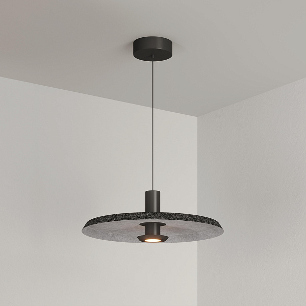 Светильник SP-KOTARO-R450-12W Warm2700 (BK-GR, 36 deg, 230V, TRIAC) (Arlight, IP20 Фетр, 3 года)