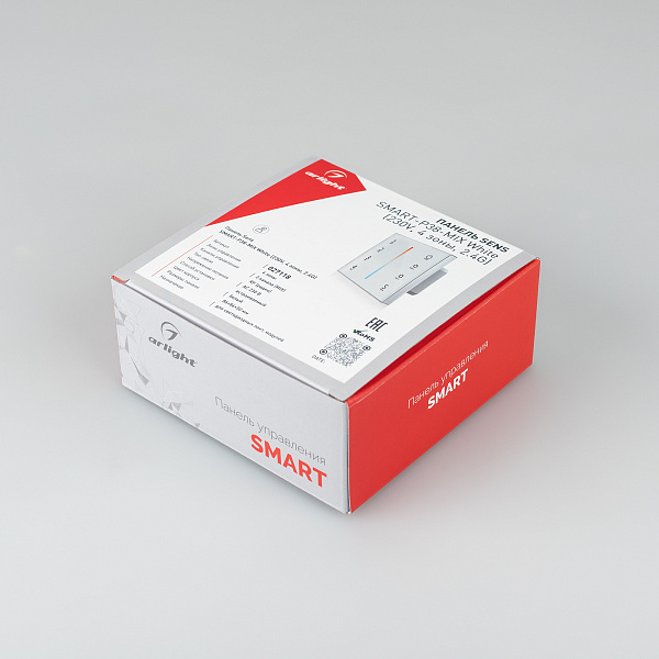 Панель Sens SMART-P38-MIX White (230V, 4 зоны, 2.4G) (Arlight, IP20 Пластик, 5 лет) Lednikoff