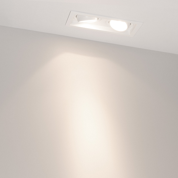 Светильник MS-VORTEX-BUILT-S170x90-2x12W Day4000 (WH-WH, 20 deg, 230V) (Arlight, IP20 Металл, 5 лет) Lednikoff
