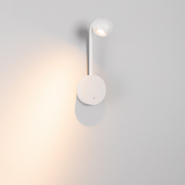 Светильник SP-OTTORI-LONG-WALL-6W Warm3000 (WH, 30 deg, 230V) (Arlight, IP20 Металл, 3 года) Lednikoff