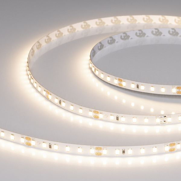 Светодиодная лента UL-A120-8mm 24V Warm3000 (2 W/m, IP20, 5m) (Arlight, Открытый) Lednikoff