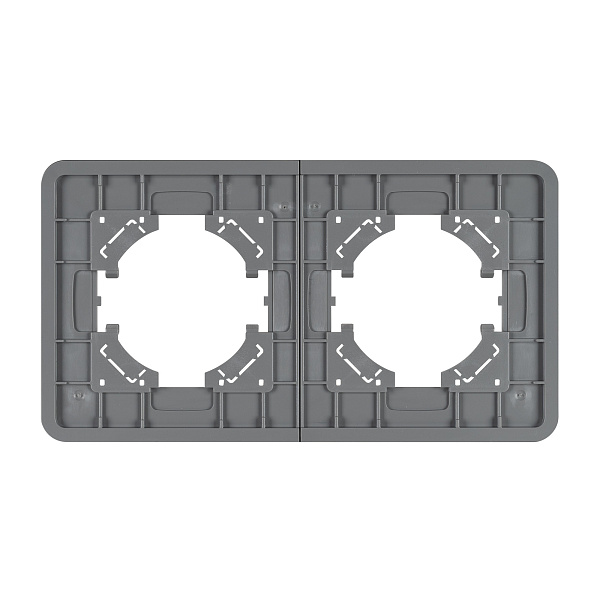 Рамка стеклянная FRM-OMALI-SFGS-2-GR (Arlight, -) Lednikoff