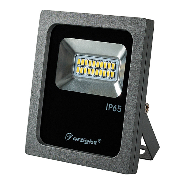 Светодиодный прожектор AR-FLG-FLAT-10W-220V White (arlight, Закрытый)