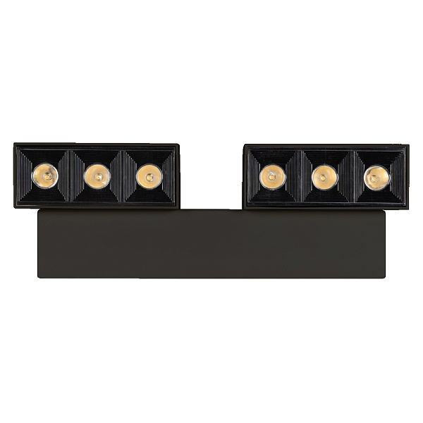 Светильник SP-LEGACY-S200x85-2x6W Warm3000 (BK, 16 deg) (Arlight, IP20 Металл, 3 года) Lednikoff