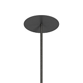 Вывод провода питания для натяжного потолка SPX-CAP-STRETCH-R64-C4 (RAL7024) (Arlight, Металл)