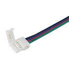 Коннектор выводной FIX-RGB-10mm-150mm-X2 (4-pin) (Arlight, -) Lednikoff