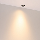 Светильник безрамочный DL-INTRAL-R39-6W Warm3000 (Черный RAL9005, 50 deg, 230V) (Arlight, IP20 Металл, 5 лет) Lednikoff