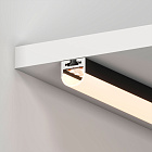 Профиль с экраном SL-LINE-2011M-2500 BLACK+OPAL ROUND (Arlight, Алюминий) Lednikoff