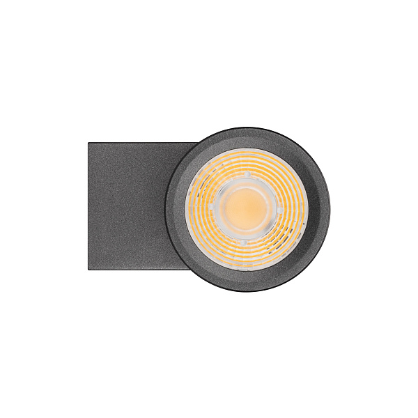 Светильник LGD-RAY-WALL-TWIN-R65-2x9W Warm3000 (GR, 23 deg, 230V) (Arlight, IP65 Металл, 3 года) Lednikoff
