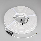 Светодиодная лента герметичная MOONLIGHT-PRO-SIDE-X360-16x16mm 24V RGB (12 W/m, IP67, 10m, wire x2) (Arlight, Вывод боковой, 5 лет)