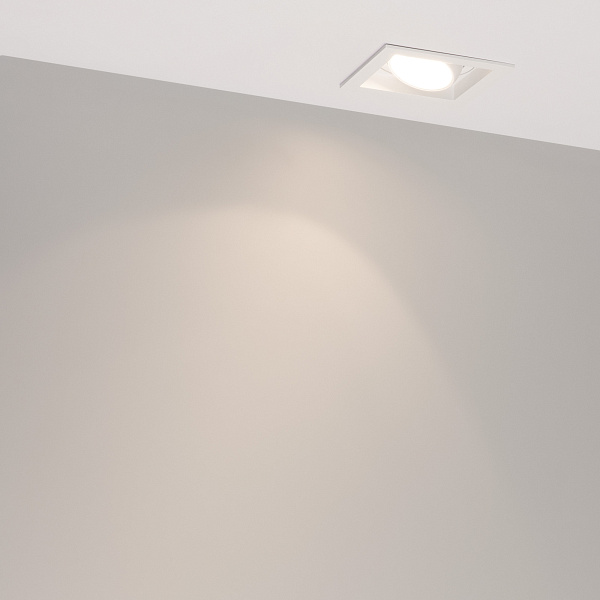 Светильник MS-VORTEX-BUILT-S90x90-12W Day4000 (WH-WH, 20 deg, 230V) (Arlight, IP20 Металл, 5 лет) Lednikoff