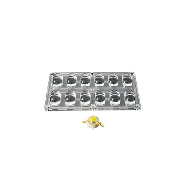 Блок линз 12BST-E (130x65°, 12x LED) (Turlens, -) Lednikoff