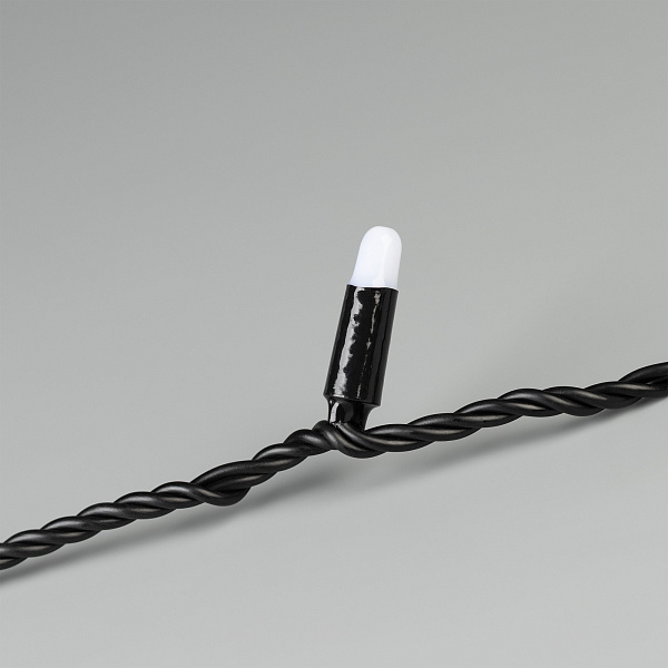 Светодиодная гирлянда ARD-STRING-CLASSIC-20000-BLACK-200LED-MILK-SYNC RGB (230V, 13W) (Ardecoled, IP65) Lednikoff