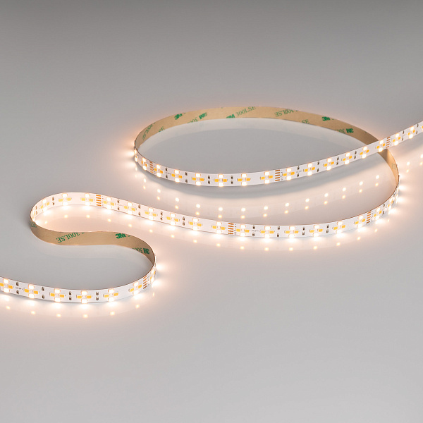 Светодиодная лента RT-A240-10mm 24V Warm-MIX (20 W/m, IP20, 2835, 5m) (Arlight, Изменяемая ЦТ) Lednikoff