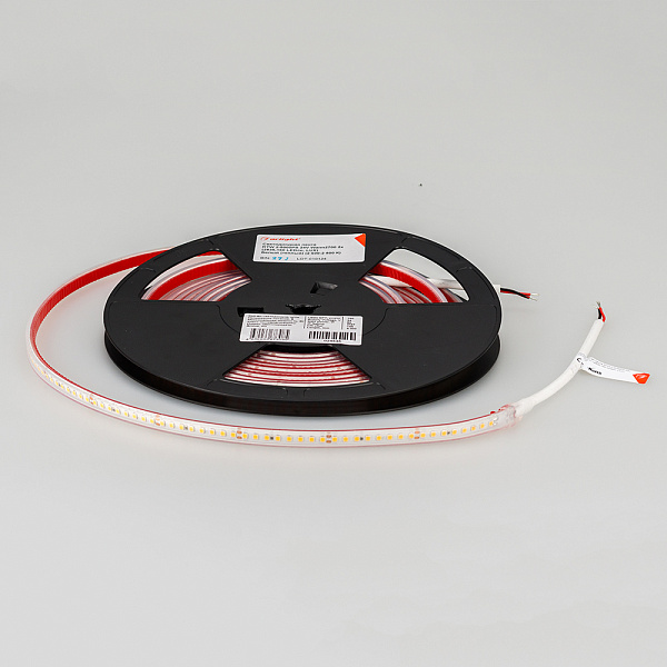 Светодиодная лента RTW 2-5000PS 24V Warm2700 2x (2835, 160 LED/m, LUX) (Arlight, 12 Вт/м, IP67) Lednikoff