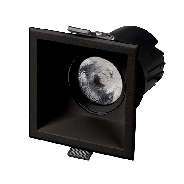 Светильник MS-FLOW-BUILT-S85x85-6W Day4000 (BK, 38 deg, 230V) (Arlight, IP20 Металл, 5 лет) Lednikoff